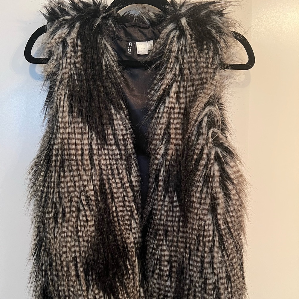 H&M Faux Fur Vest